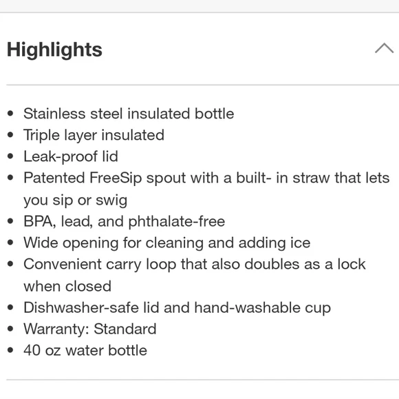 ⭐️ NEW Owala FreeSip Misty Meadow 40 Oz Stainless Steel Water Bottle - Picture 13 of 13